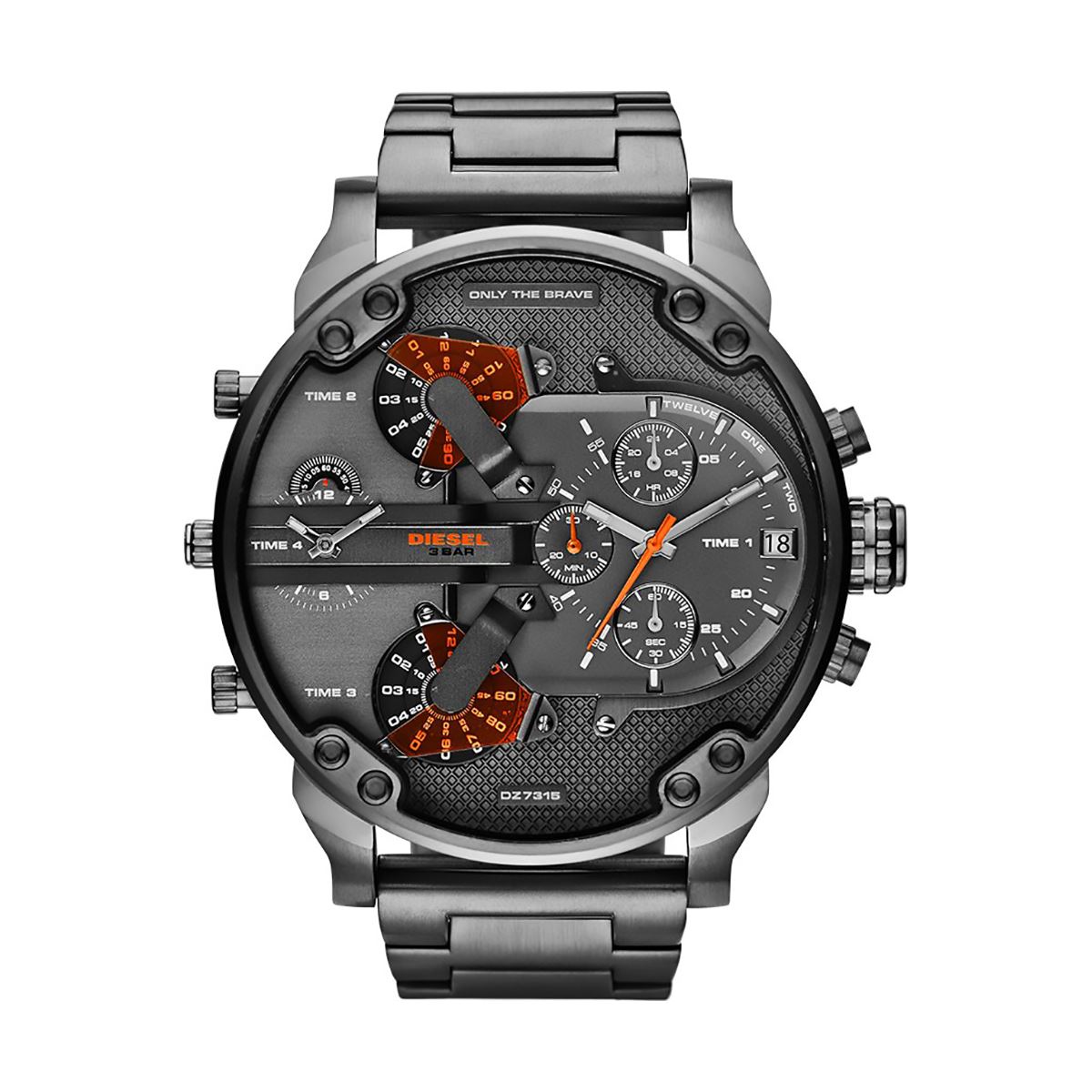 Reloj Diesel Dz7315 Mr. Daddy 2.0 57mm Genuino para Caballero